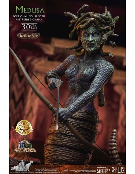 Kampf der Titanen - Soft Vinyl Statue Medusa Deluxe Version by Ray Harryhausen